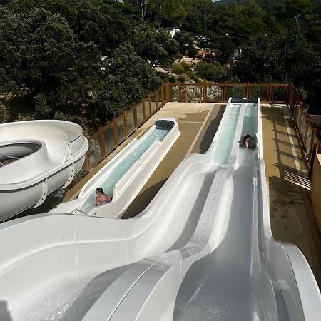 Mobil-Home Dans Camping 4* Saint Laurent du Verdon Bagian luar foto