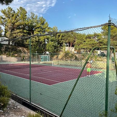 Mobil-Home Dans Camping 4* Saint Laurent du Verdon Bagian luar foto