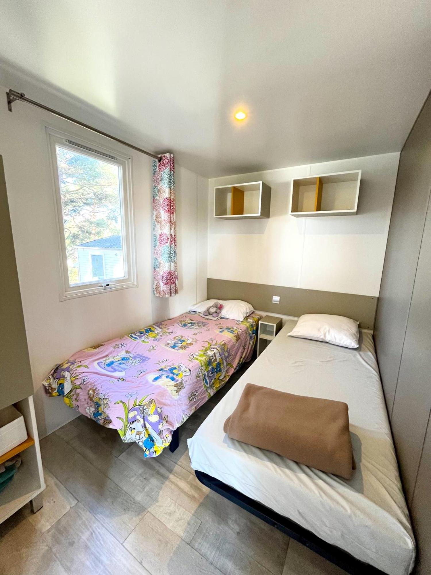 Mobil-Home Dans Camping 4* Saint Laurent du Verdon Bagian luar foto