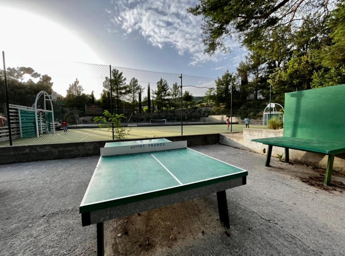 Mobil-Home Dans Camping 4* Saint Laurent du Verdon Bagian luar foto